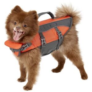 Frisco Ripstop Small Dog Orange Life Jacket NWT